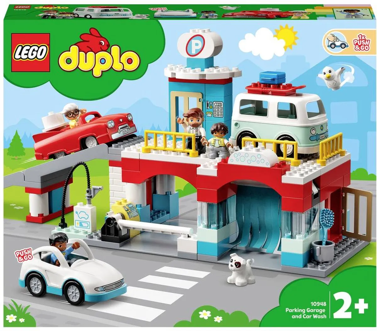 LEGO DUPLO Parkeergarage en Wasstraat - 10948 speelgoed
