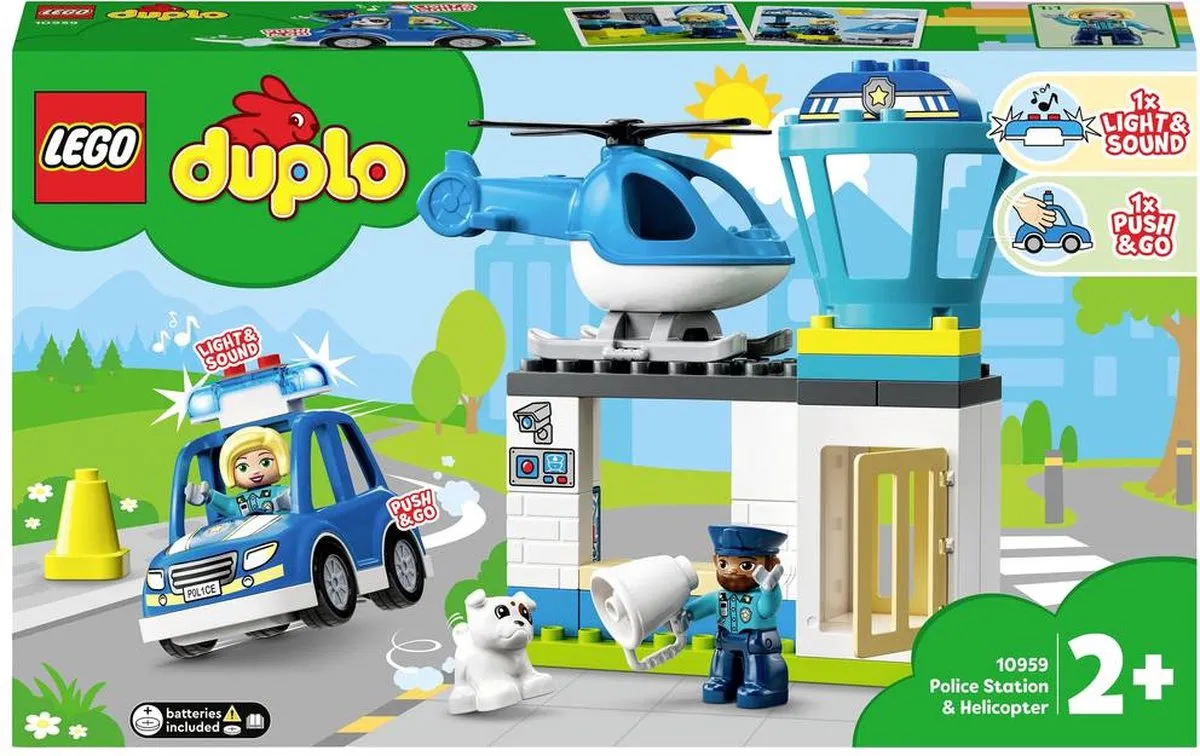 LEGO DUPLO Politiebureau & Helikopter - 10959 speelgoed