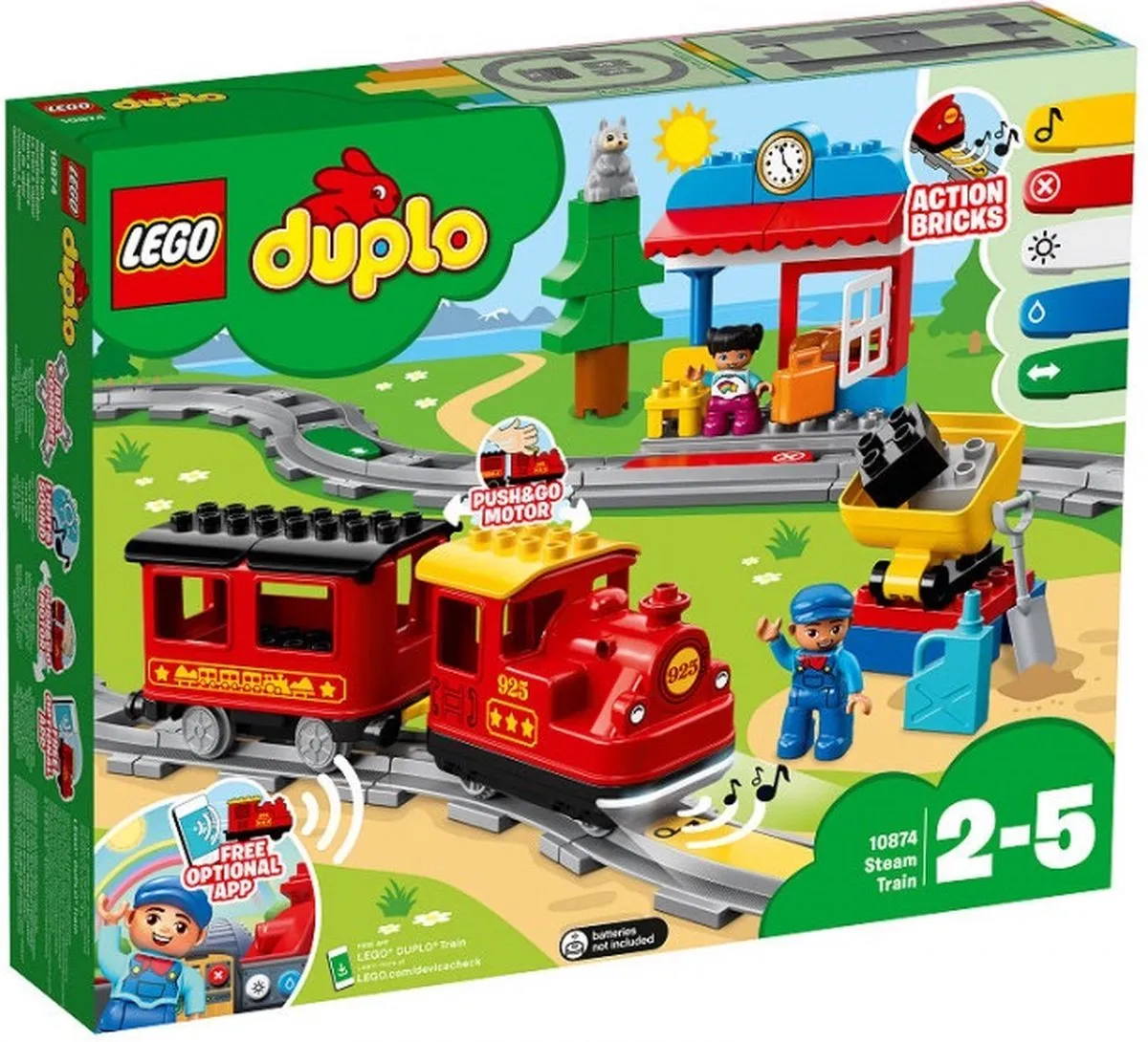 LEGO DUPLO Stoomtrein - 10874 speelgoed
