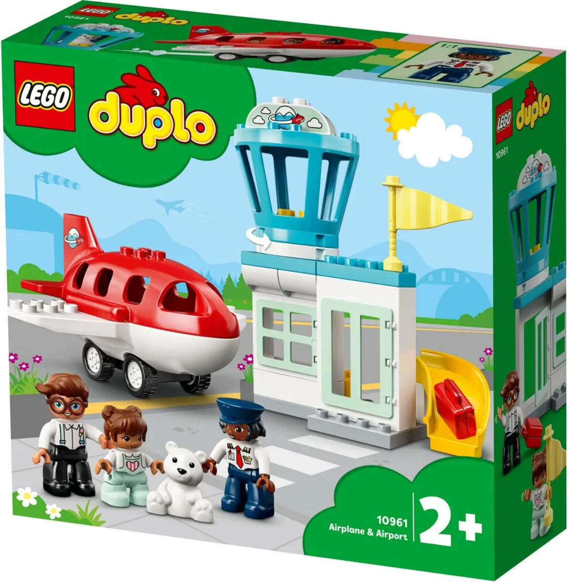 LEGO DUPLO Vliegtuig & Vliegveld - 10961 speelgoed