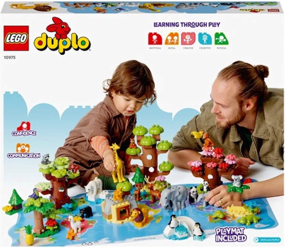 LEGO DUPLO Wilde dieren van de wereld - 10975 speelgoed