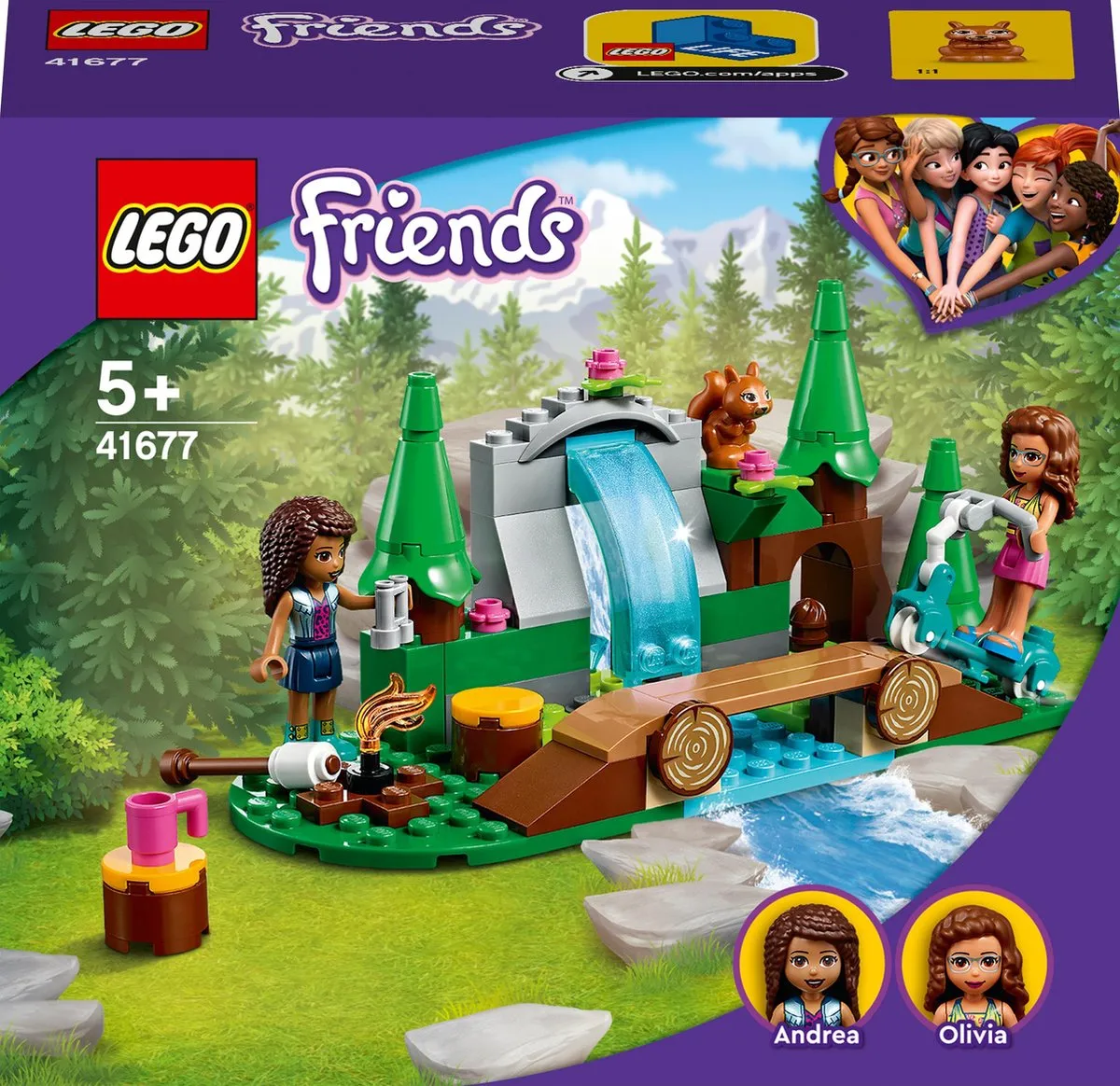 Lego Friends 41677 Forest Waterfall speelgoed