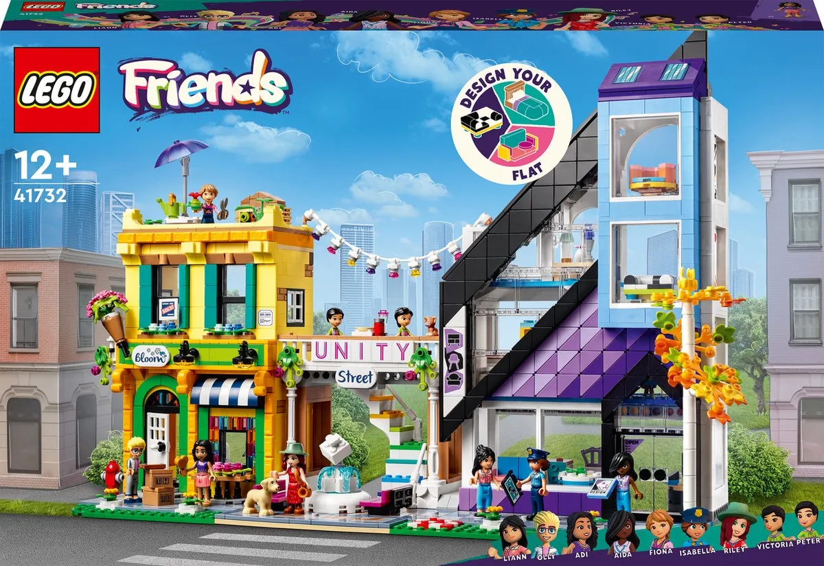 LEGO Friends Bloemen- en decoratiewinkel in de stad - 41732 speelgoed