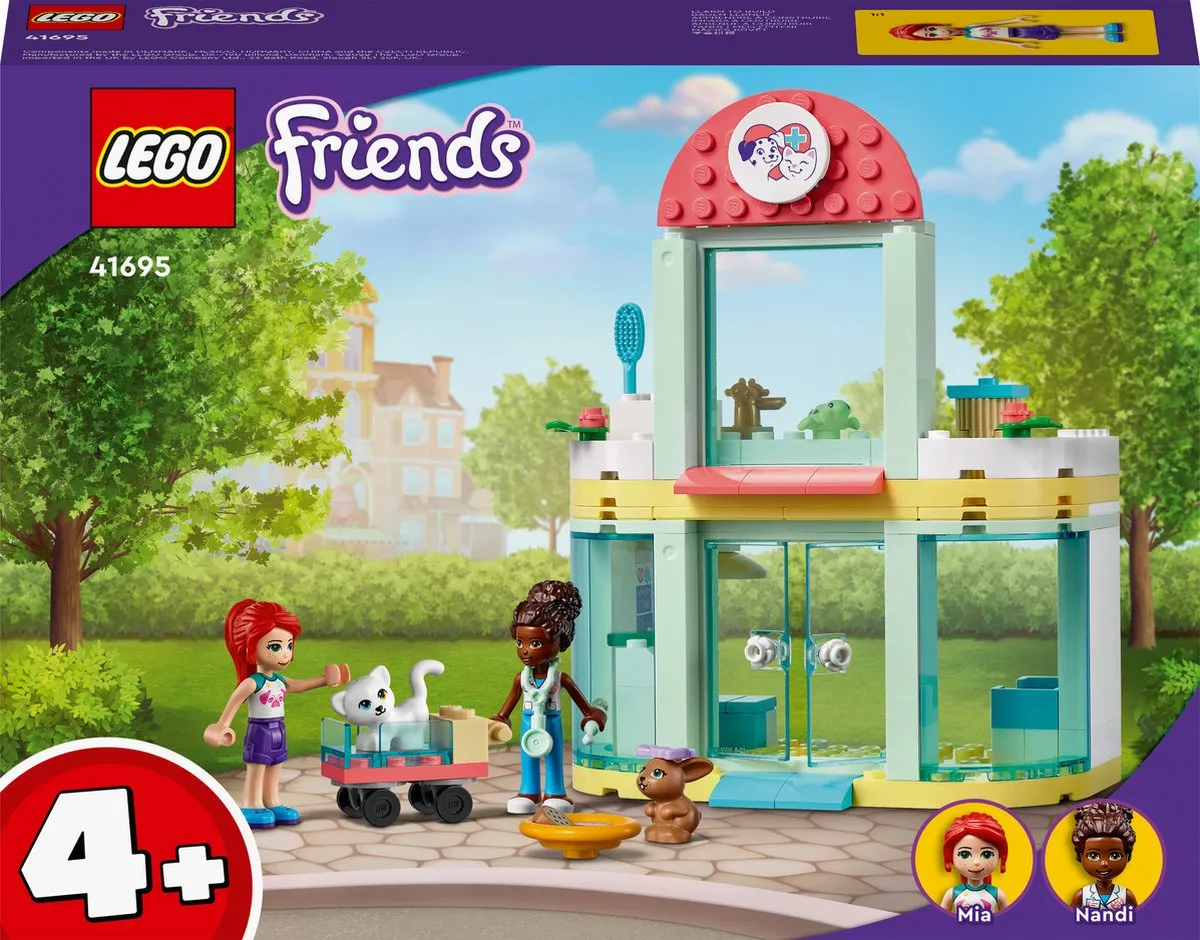 LEGO Friends Dierenkliniek - 41695 speelgoed