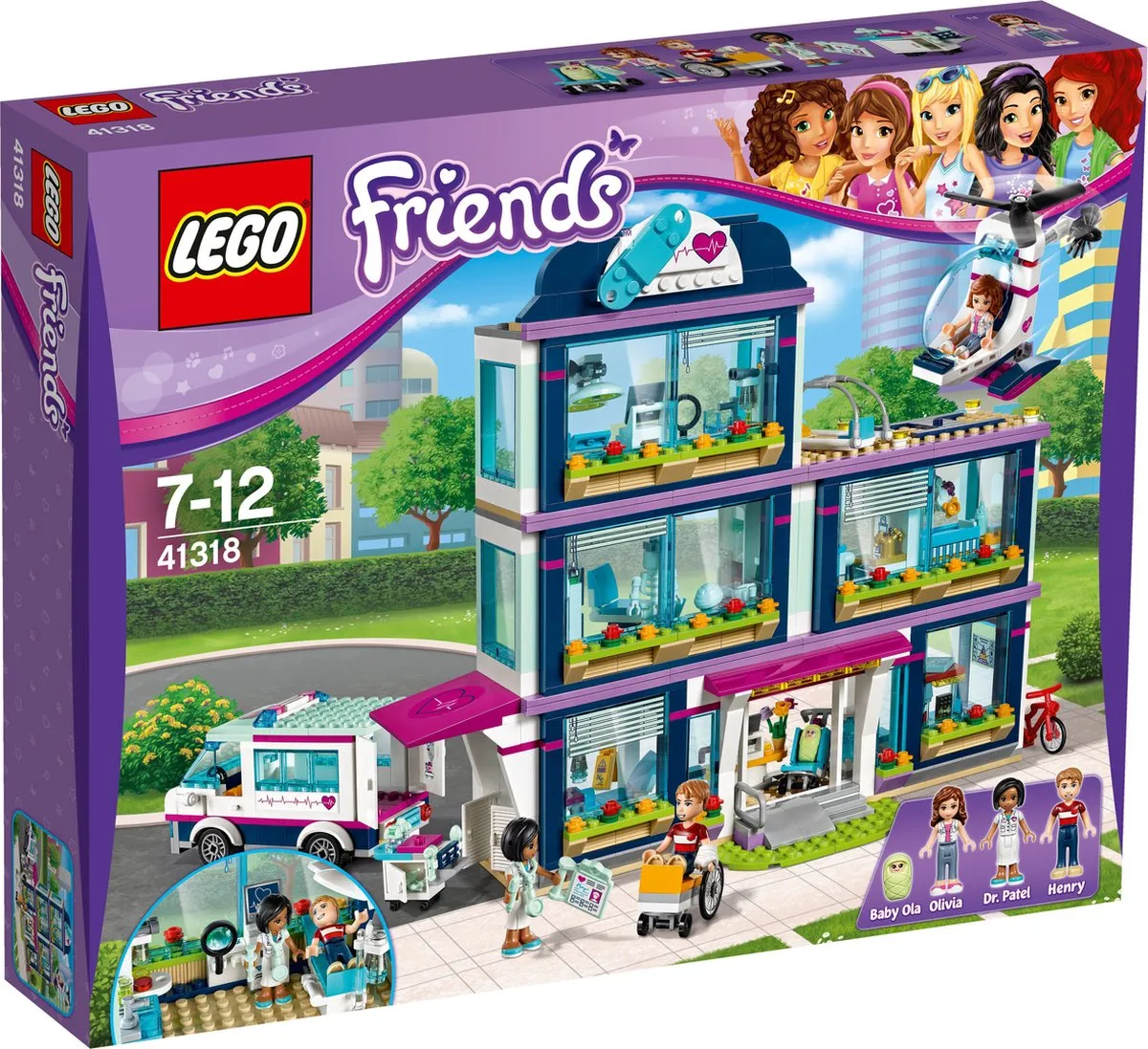 LEGO Friends Heartlake Ziekenhuis - 41318 speelgoed