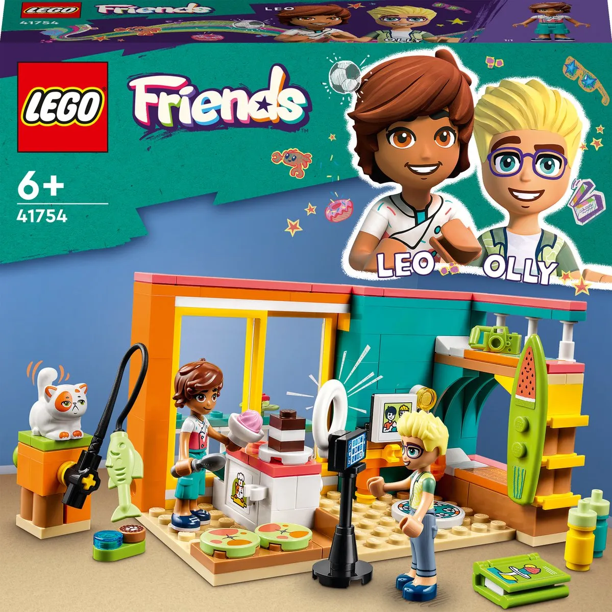 LEGO Friends Leo's kamer Reisspeelgoed - 41754 speelgoed
