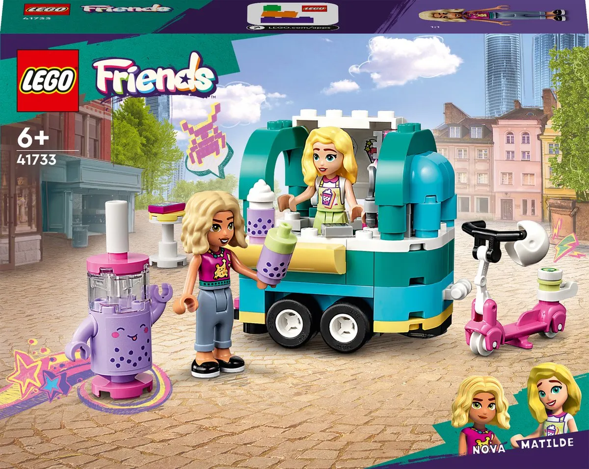 LEGO Friends Mobiele bubbelthee stand Bouwset - 41733 speelgoed