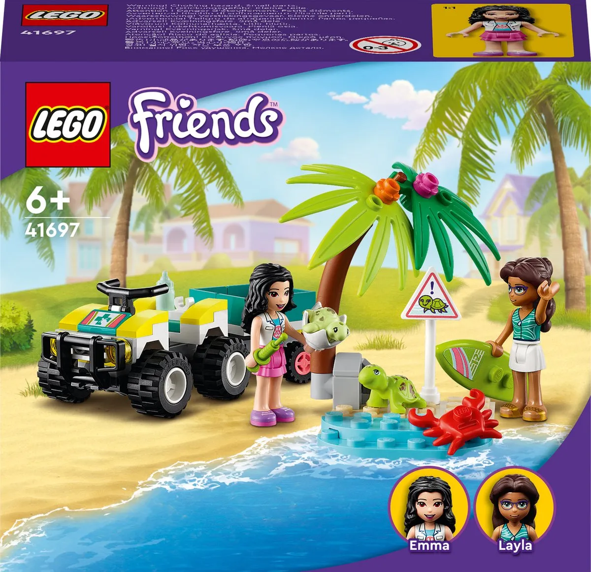 LEGO Friends Schildpadden Reddingsvoertuig - 41697 speelgoed