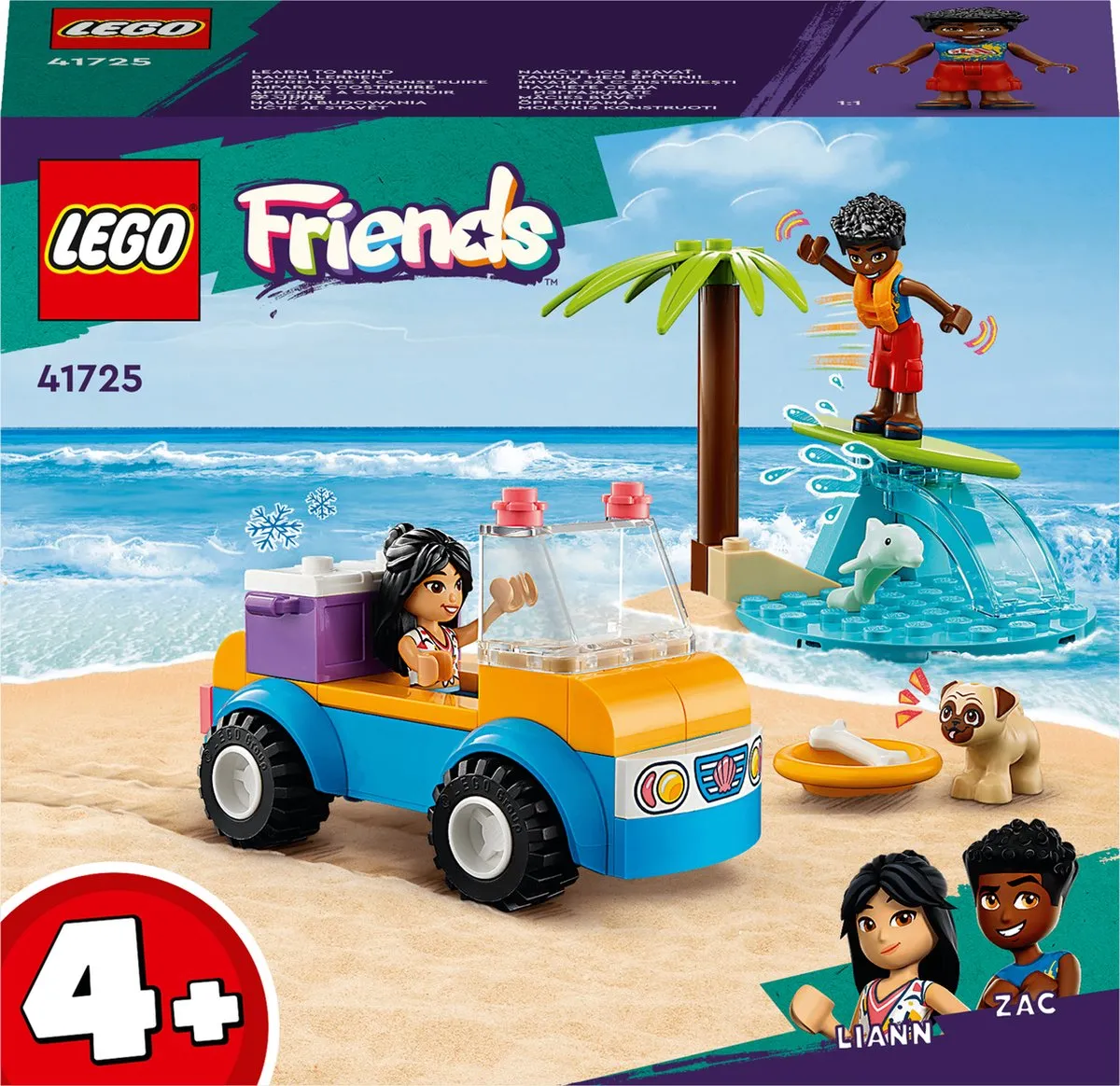LEGO Friends Strandbuggy plezier Speelgoed Auto Set - 41725 speelgoed