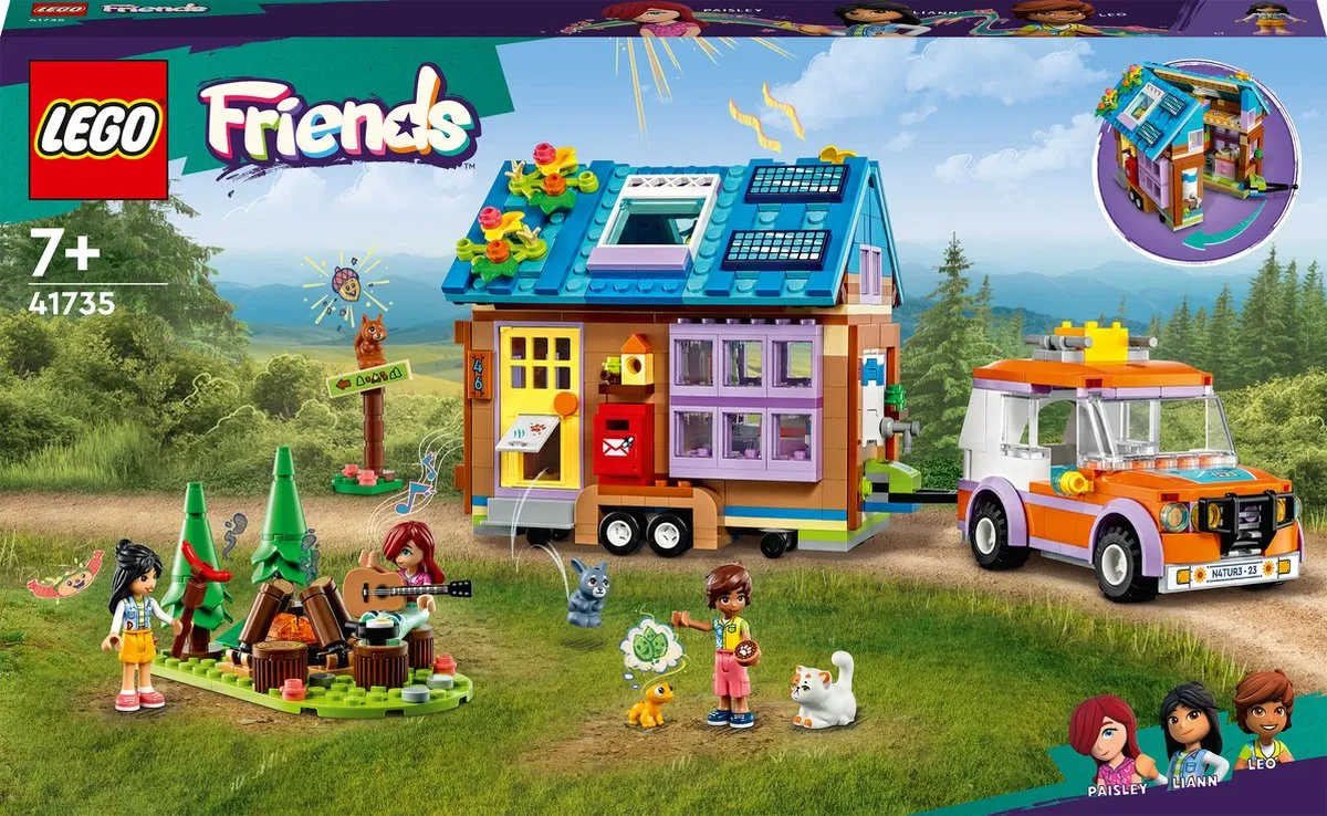 LEGO Friends Tiny House Speelset met Speelgoedauto - 41735 speelgoed