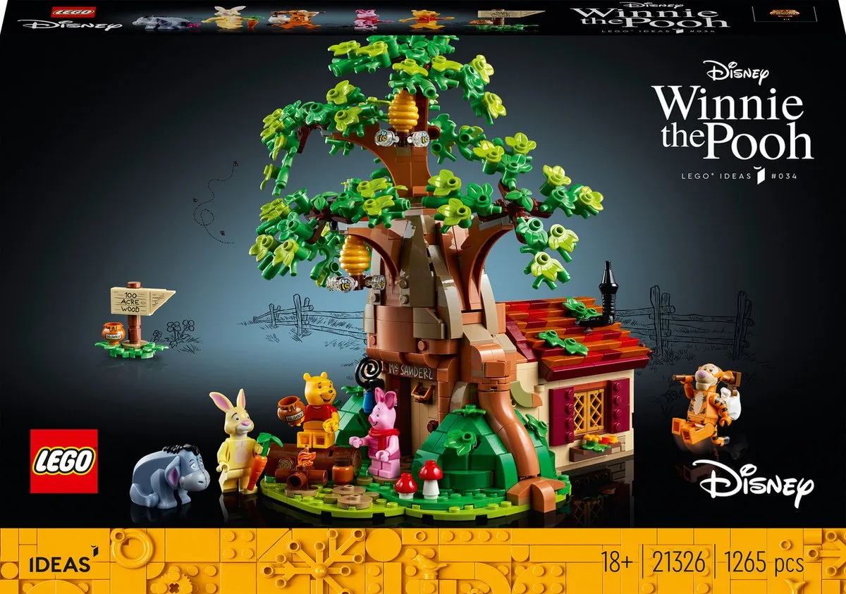 LEGO Ideas Winnie de Poeh - 21326 speelgoed