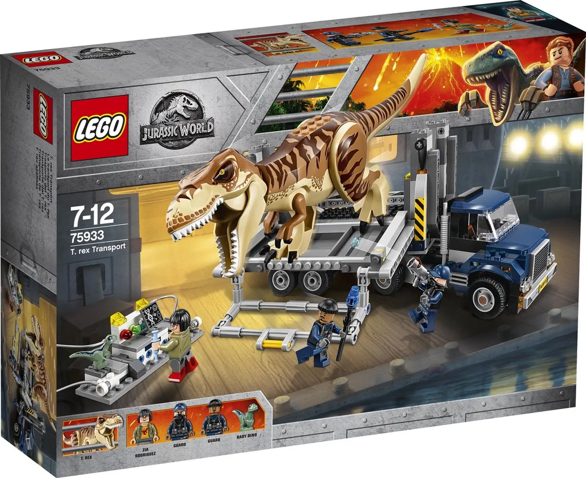 LEGO Jurassic World T-Rex Transport - 75933 speelgoed