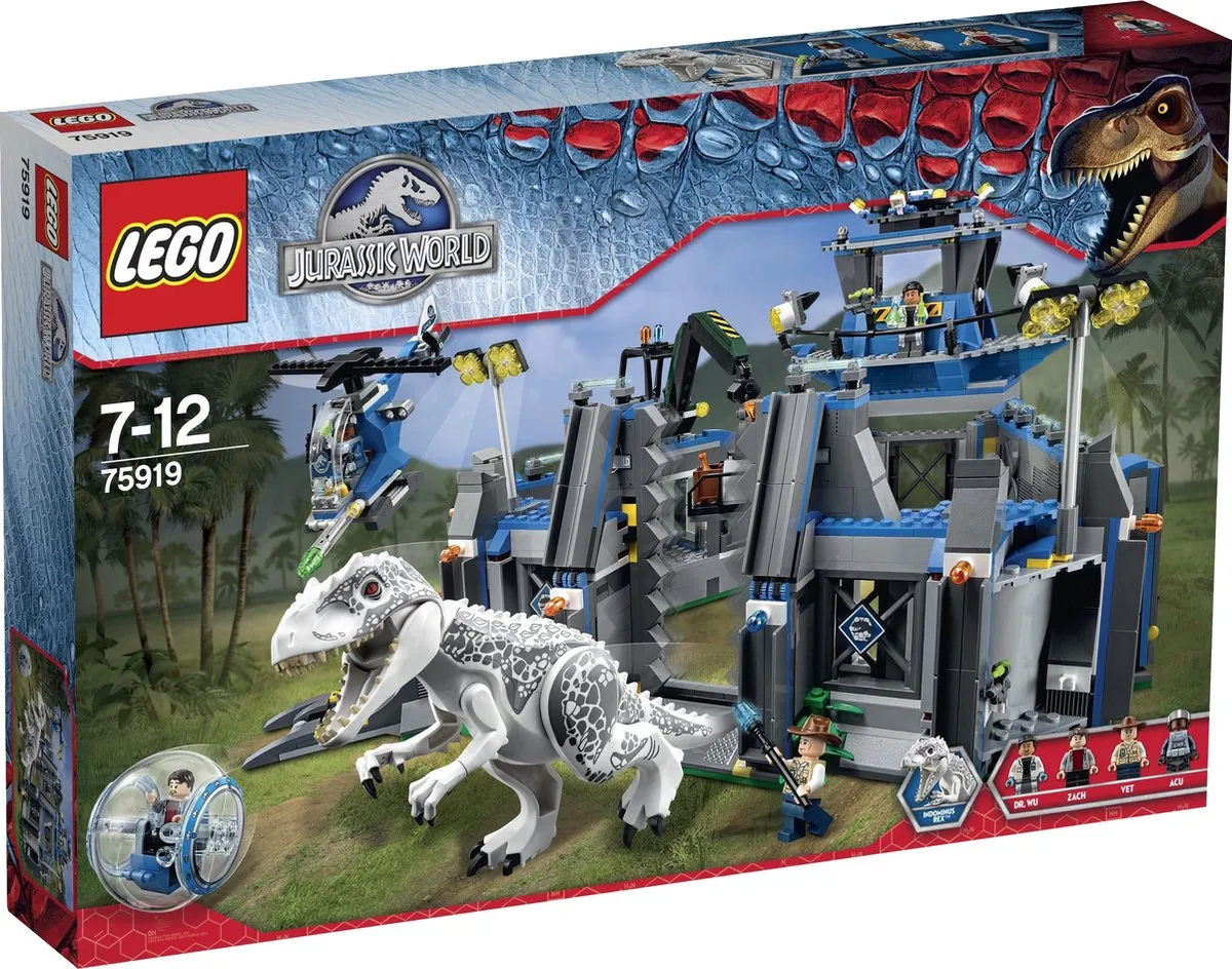 LEGO Jurassic World Uitbraak van Indominus Rex - 75919 speelgoed