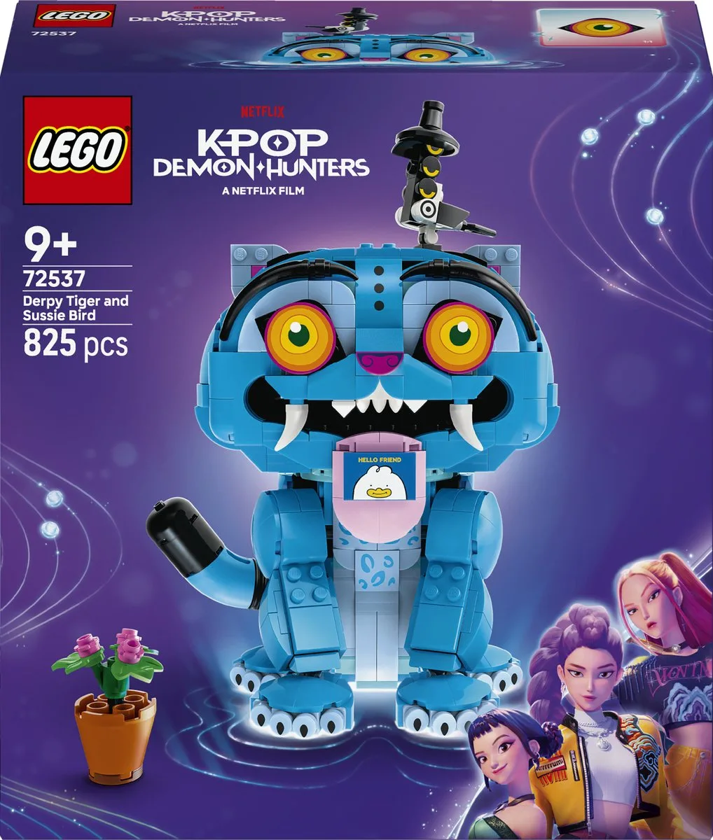 LEGO KPop Demon Hunters Derpy Tiger en Sussie Bird - 72537 speelgoed