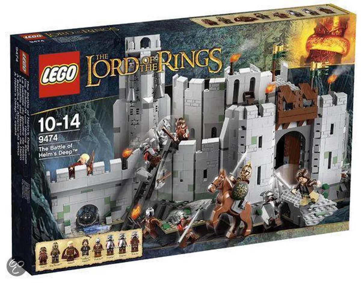 LEGO Lord of the Rings De Slag om de Helmsdiepte - 9474 speelgoed