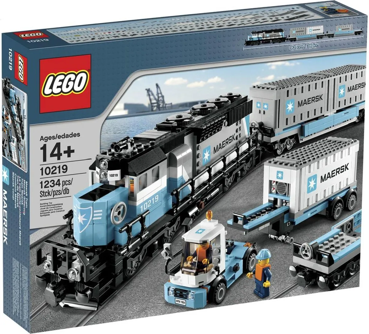 LEGO Maersk Trein - 10219 speelgoed