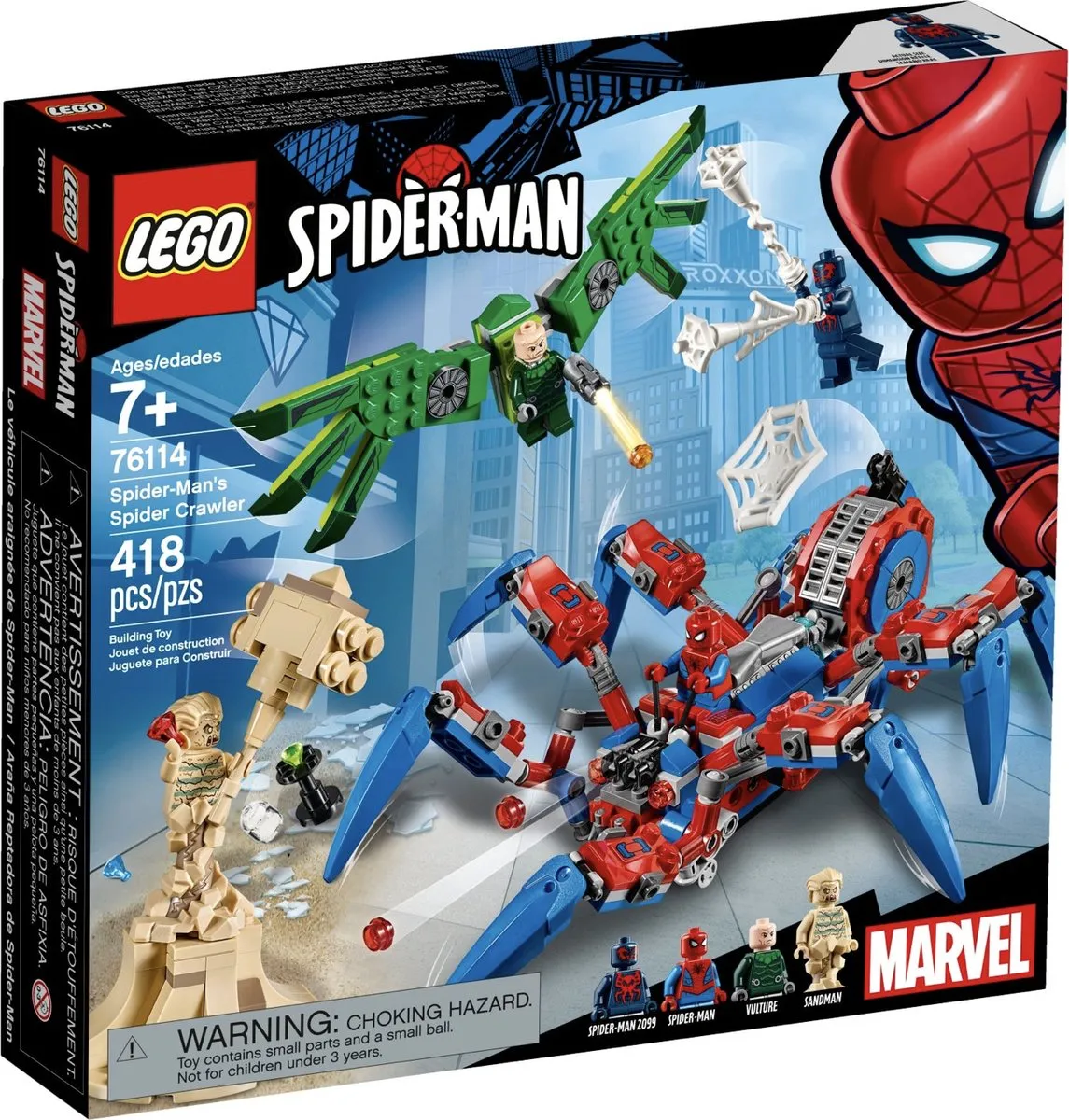 LEGO Marvel Spider-man - Spiderman's Spidercrawler - 76114 speelgoed