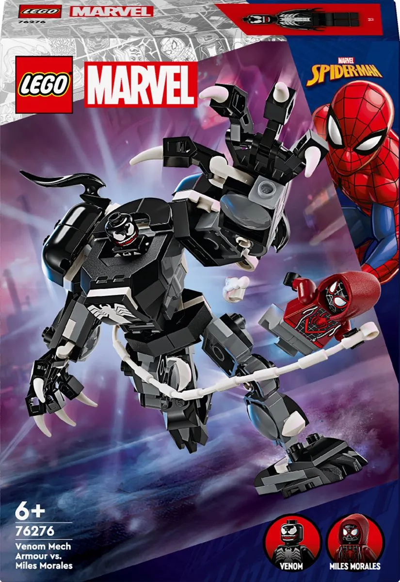 LEGO Marvel Venom mechapantser vs. Miles Morales - 76276 speelgoed