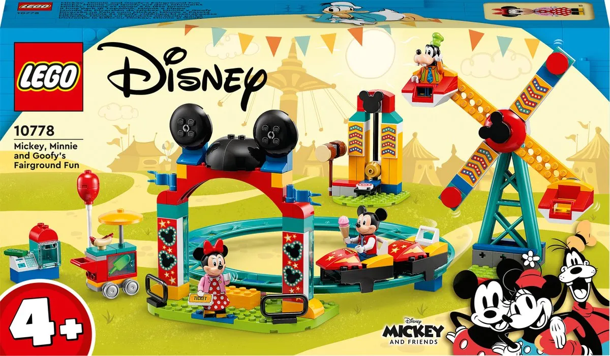 LEGO Mickey and Friends Mickey, Minnie en Goofy Kermisplezier - 10778 speelgoed