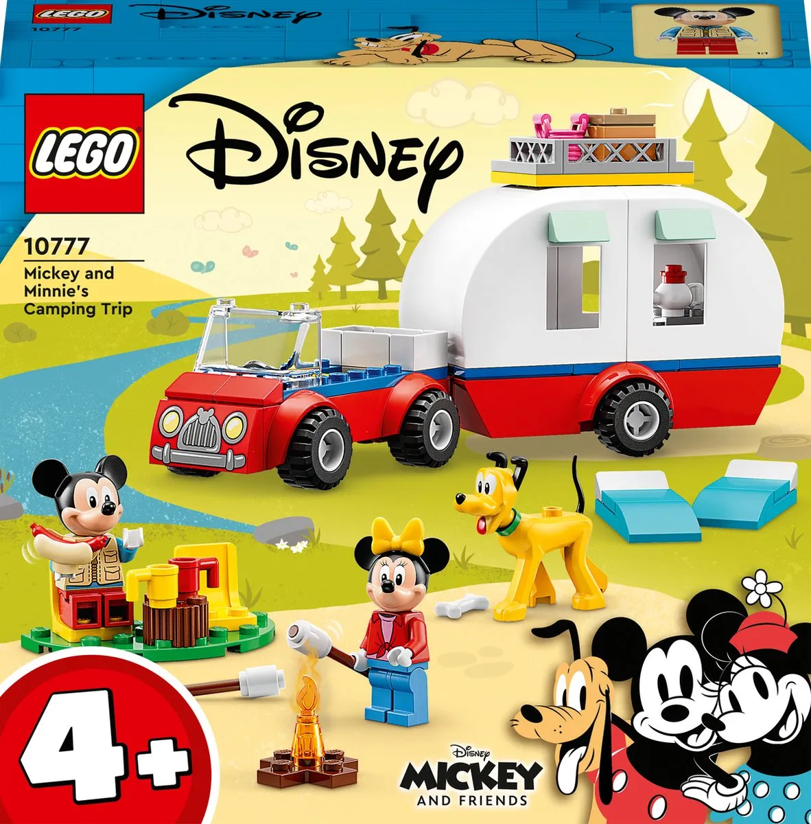 LEGO Mickey and Friends Mickey Mouse en Minnie Mouse Kampeerreis - 10777 speelgoed