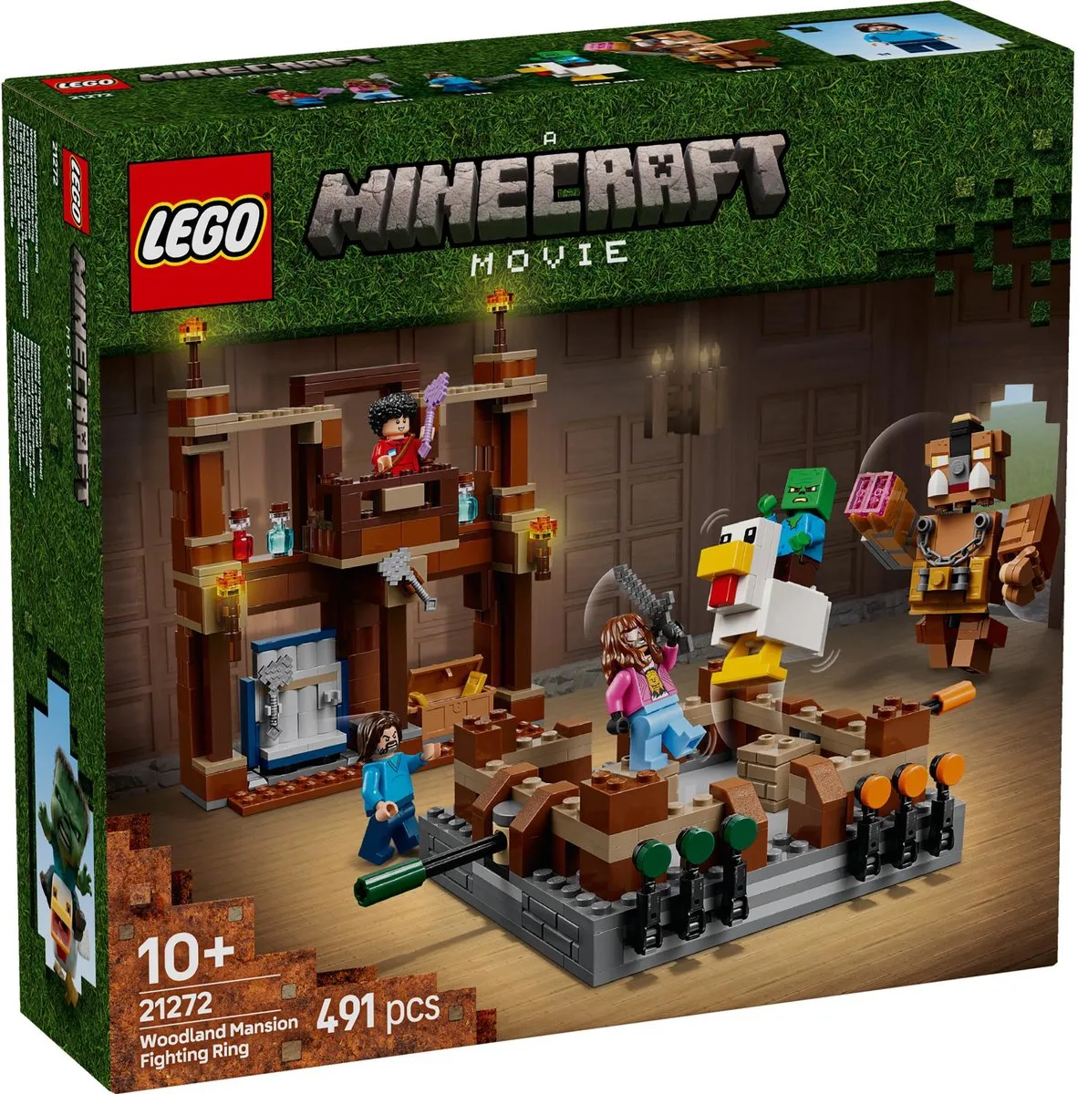 LEGO Minecraft De Arena bij het Boslandhuis - 21272 speelgoed
