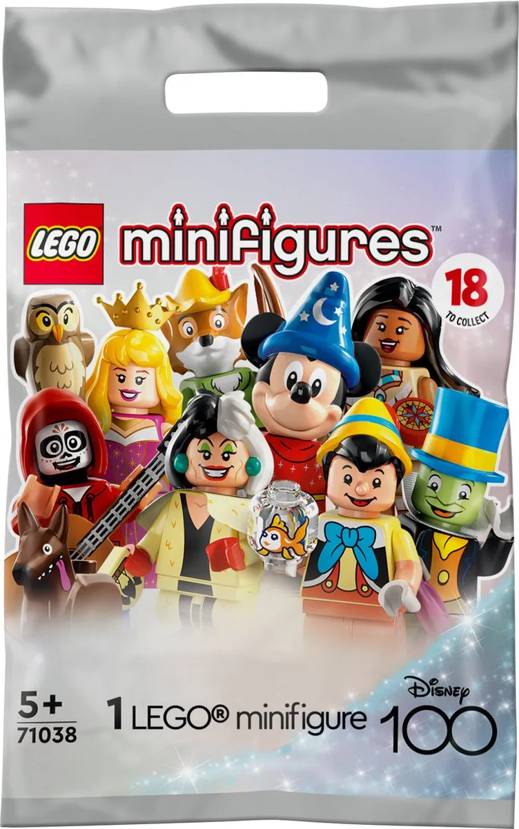LEGO Minifiguren 100 jaar Disney Verrassingszakje Set - 71038 speelgoed