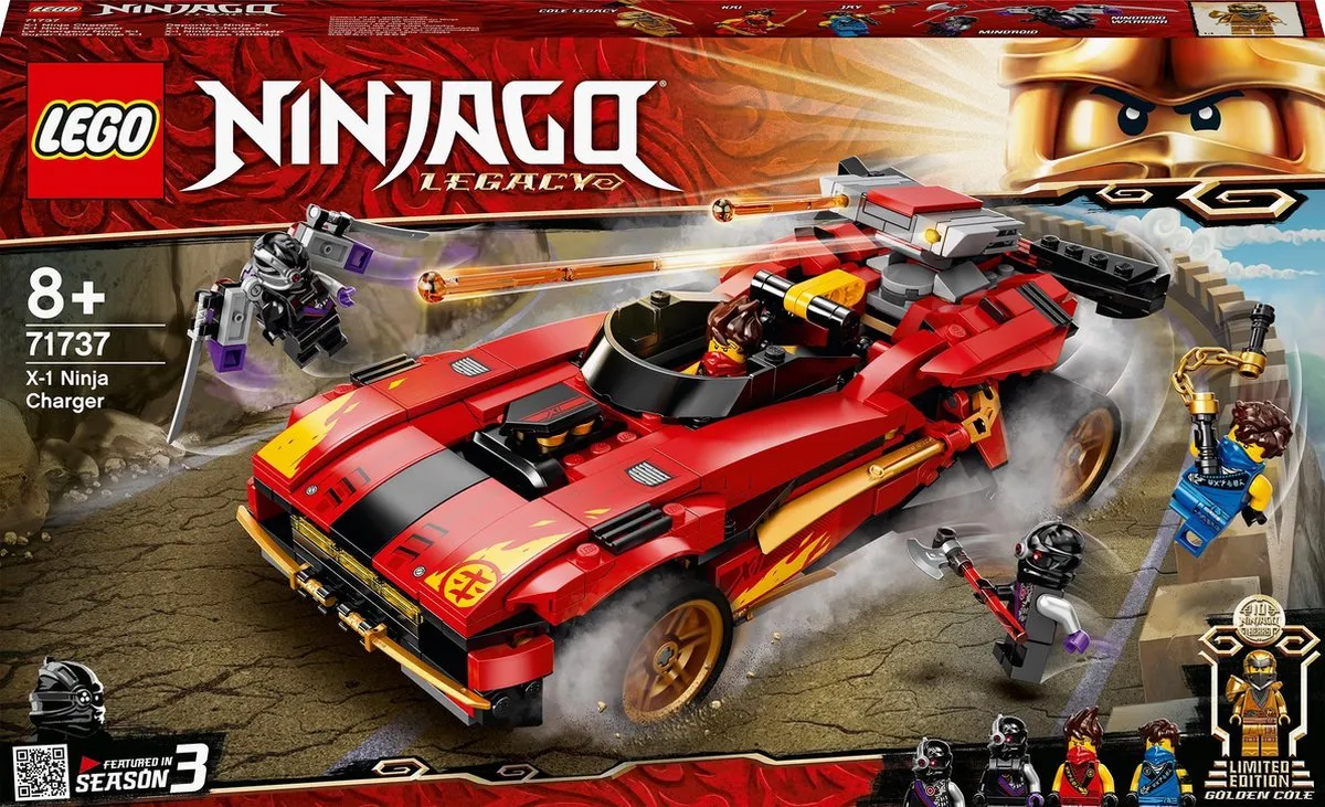 LEGO NINJAGO Legacy X1 Ninja Charger - 71737 speelgoed