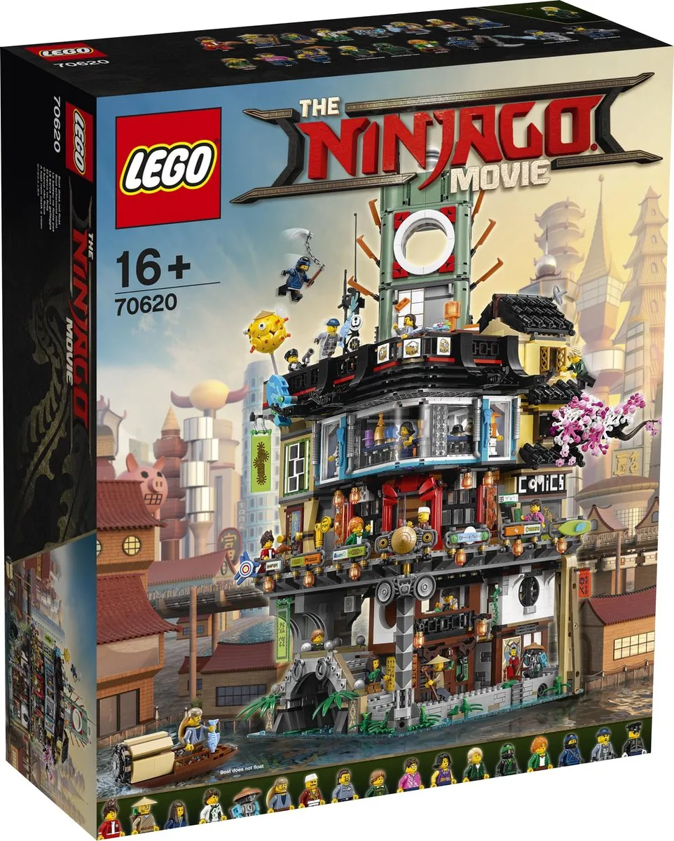 LEGO NINJAGO Movie De Stad - 70620 speelgoed