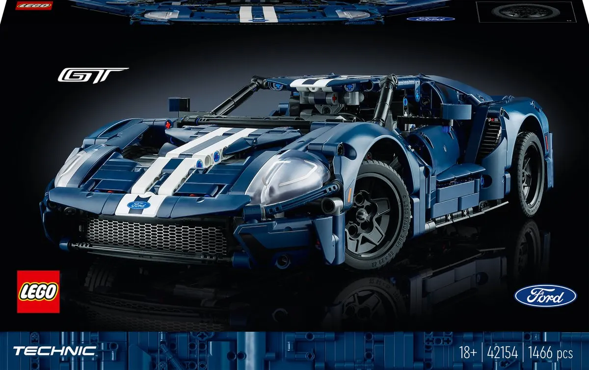 LEGO Technic 2022 Ford GT Auto Modelbouwset - 42154 speelgoed