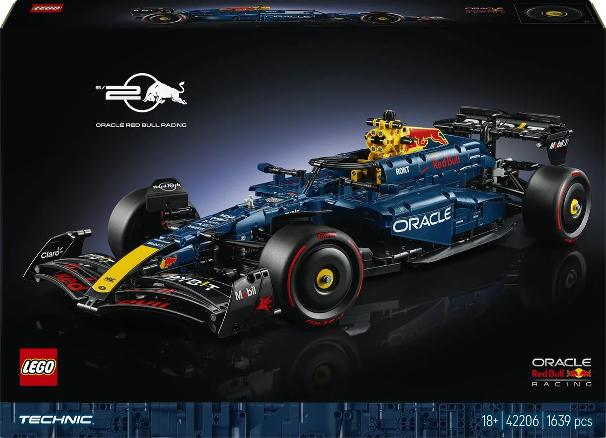 LEGO Technic Oracle Red Bull Racing RB20 F1 auto Bouwpakket voor Volwassenen 42206 speelgoed