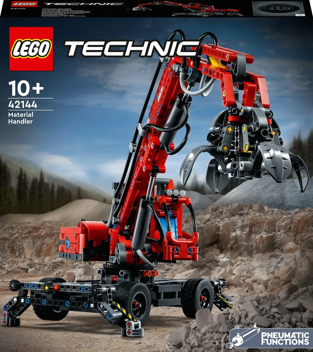 LEGO Technic Overslagkraan - 42144 speelgoed