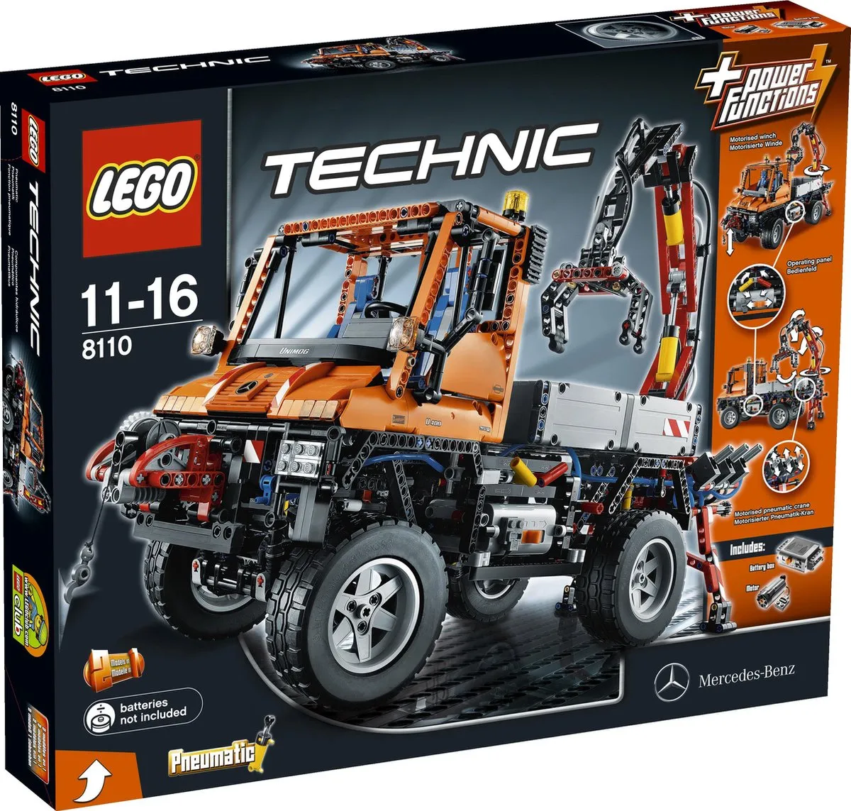 LEGO Technic Unimog U400 - 8110 speelgoed