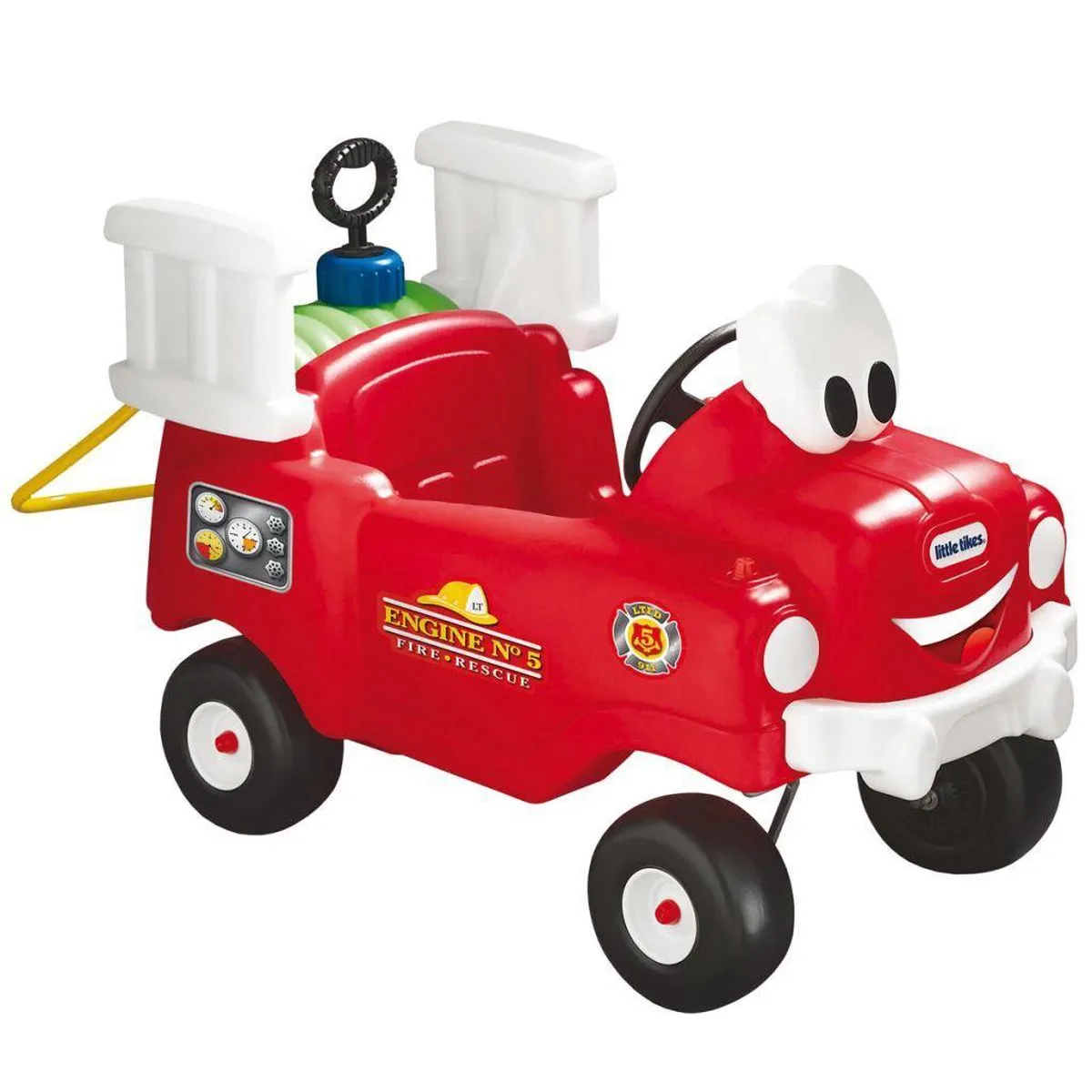 Little Tikes Cozy Coupe Brandweerwagen met Waterspuit Loopauto - Rood speelgoed