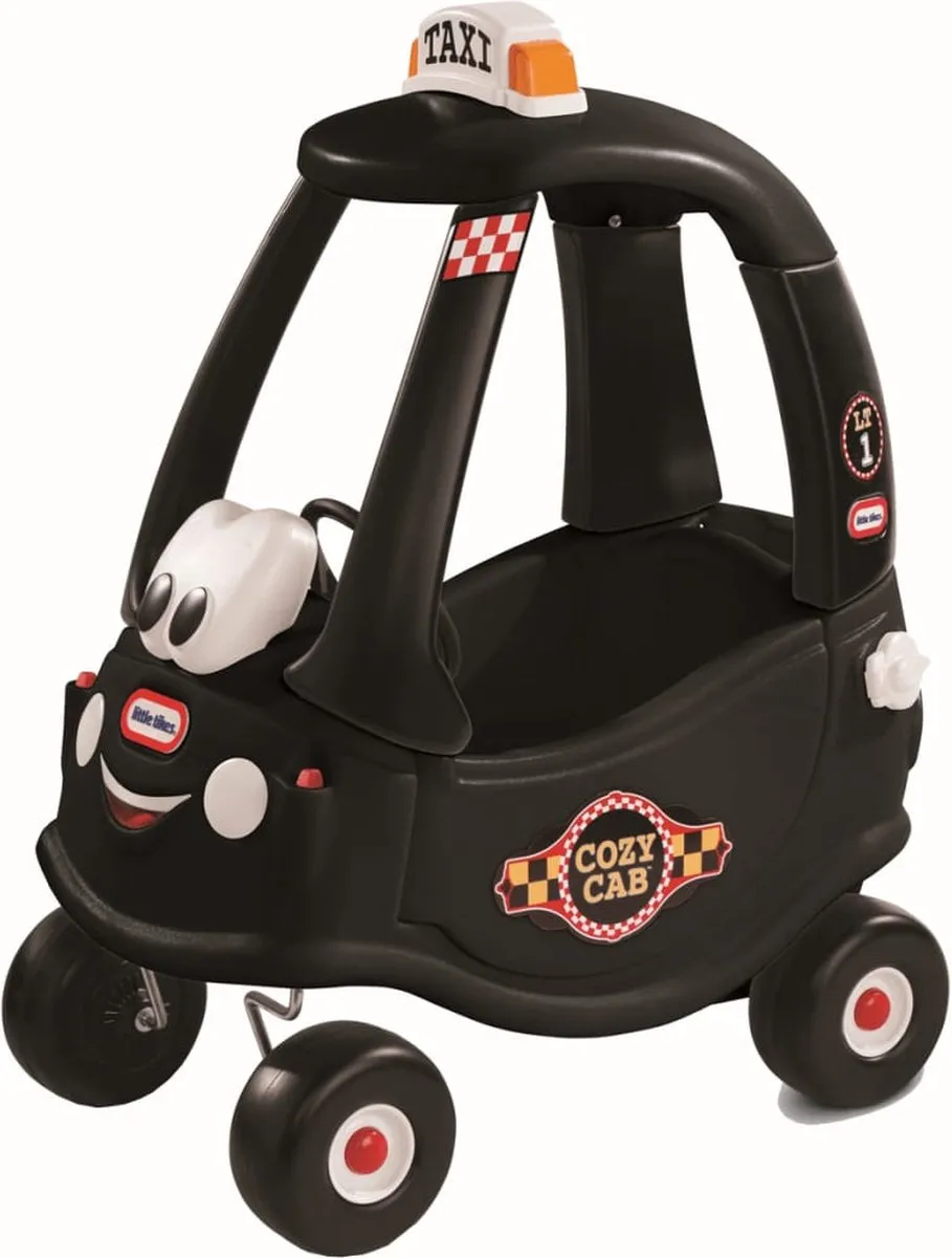 Little Tikes Cozy Coupe Taxi Loopauto - Zwart speelgoed