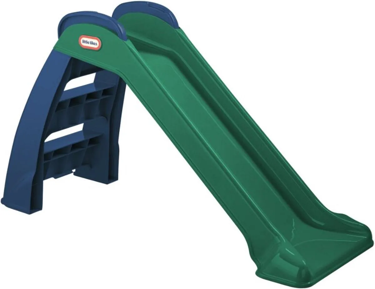 Little Tikes First Slide Jungle Glijbaan - Blauw Groen speelgoed