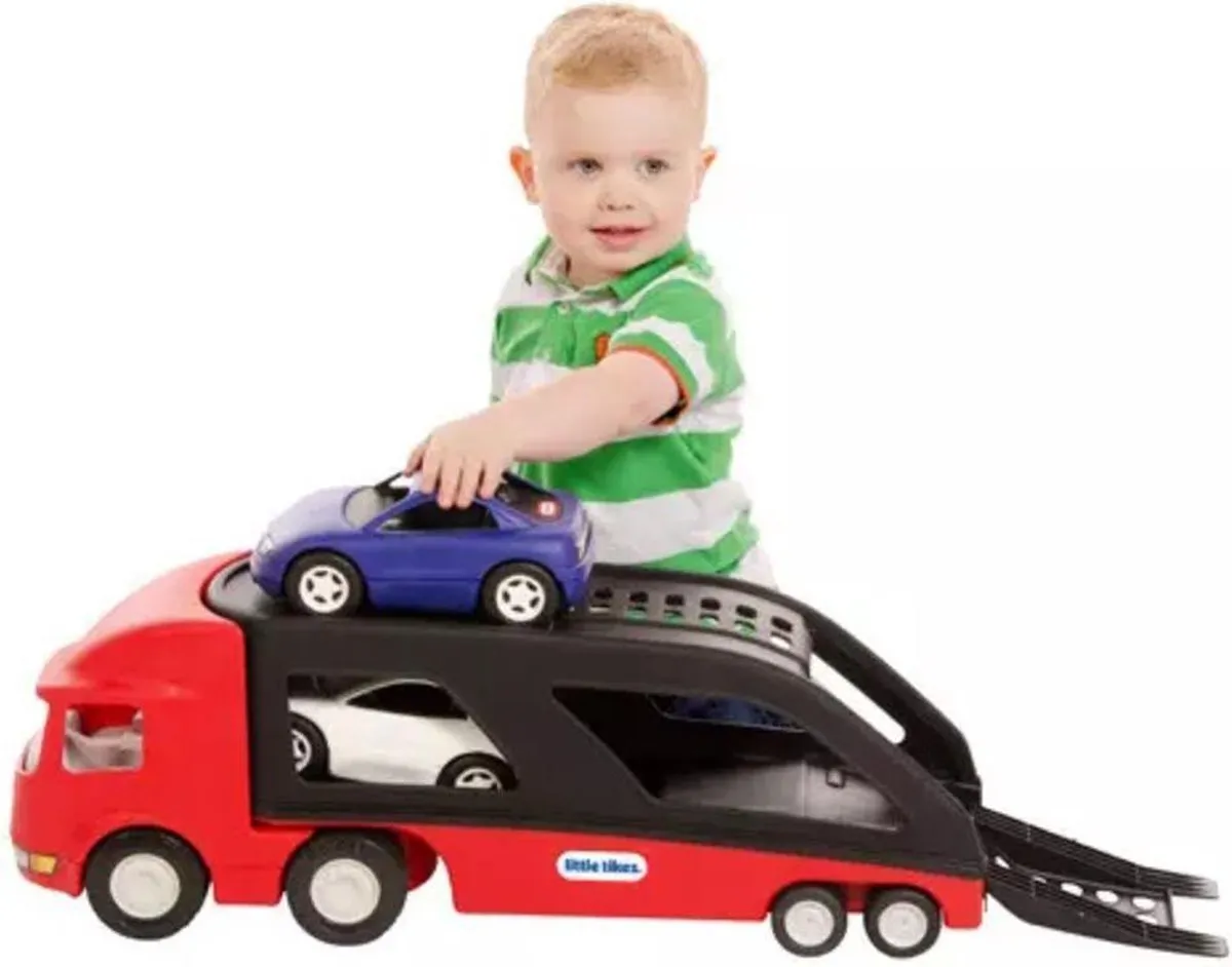 Little Tikes Grote Autotransporter Rood/Zwart speelgoed