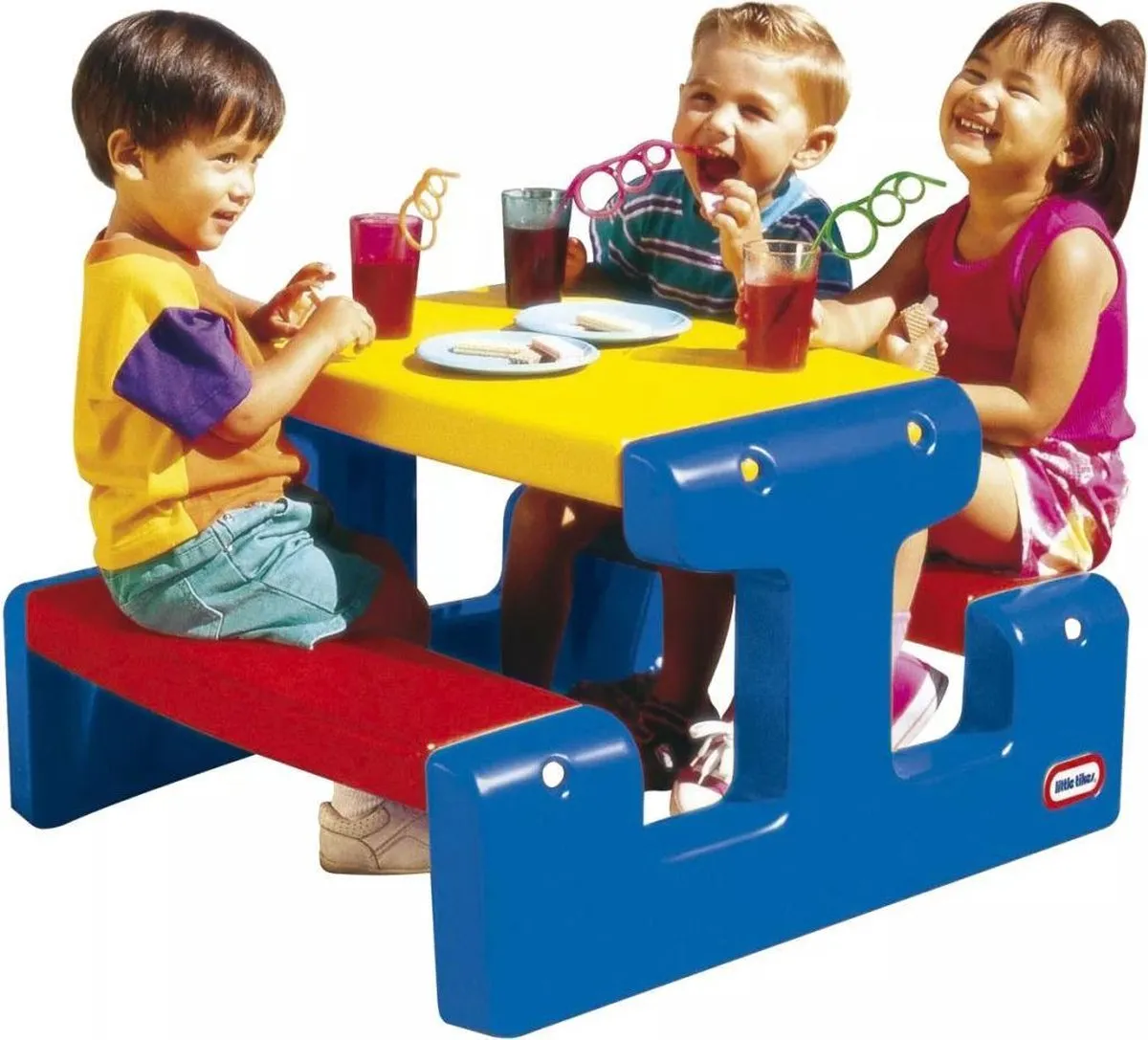 Little Tikes Junior Primary Picknicktafel - Speeltafel speelgoed