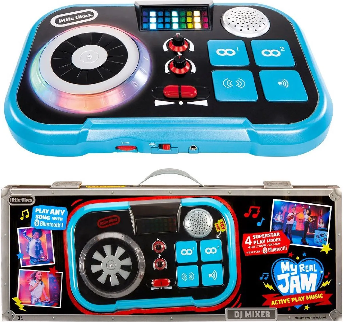 Little Tikes My Real Jam DJ-Mixer Draaitafel - Speelgoedinstrument speelgoed
