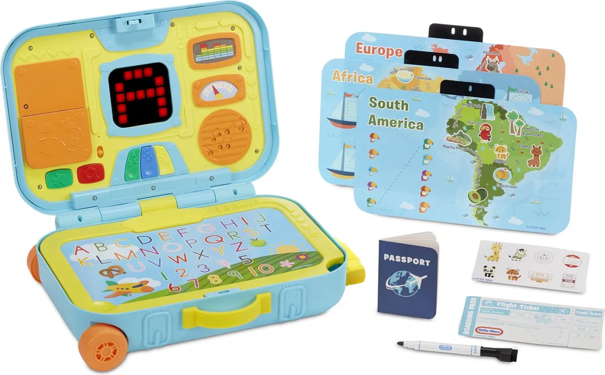 Little Tikes Reiskoffer met Leeractiviteiten - Leersysteem speelgoed