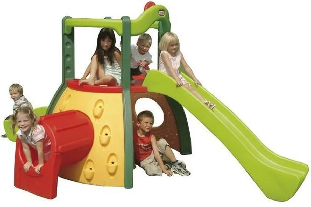 Little Tikes Super Evergreen Dubbeldekker Glijbaan - Speeltoestel speelgoed
