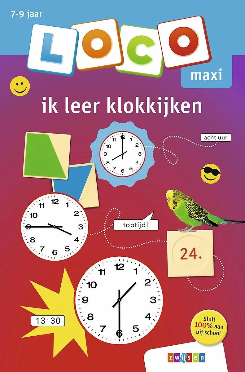 Loco Maxi  -   Ik leer klokkijken speelgoed