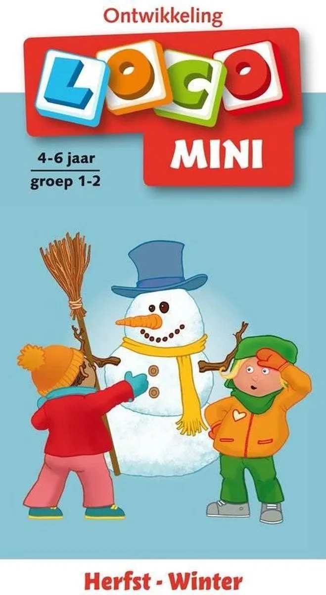 Loco Mini - Boekje - Herfst & Winter - 4/6 Jaar - Groep 1/2 speelgoed
