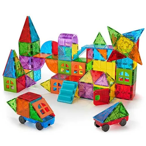 Magna-Tiles - Metropolis (set van 110 magnetische tegels) speelgoed