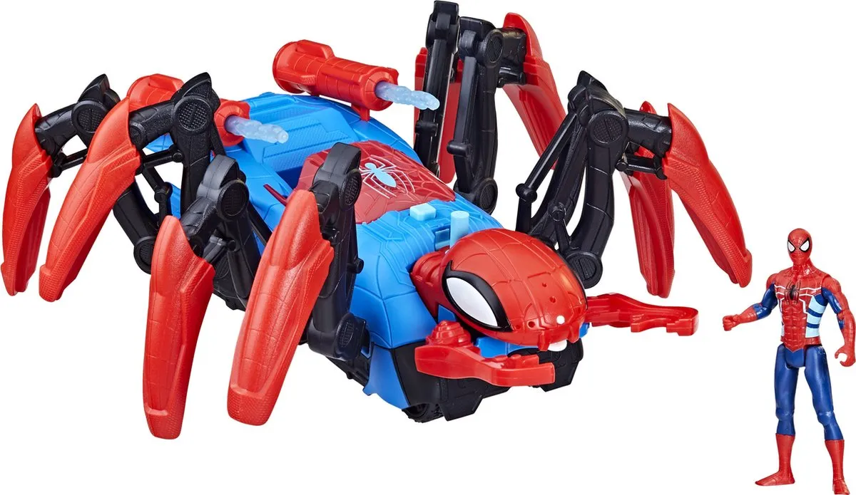 Marvel Spider-Man Crawl and Blast Spider - Speelgoedvoertuig speelgoed