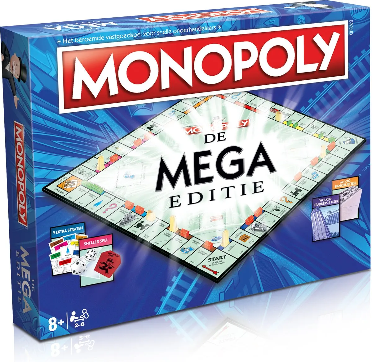 Mega Monopoly (Nederlandse versie) speelgoed