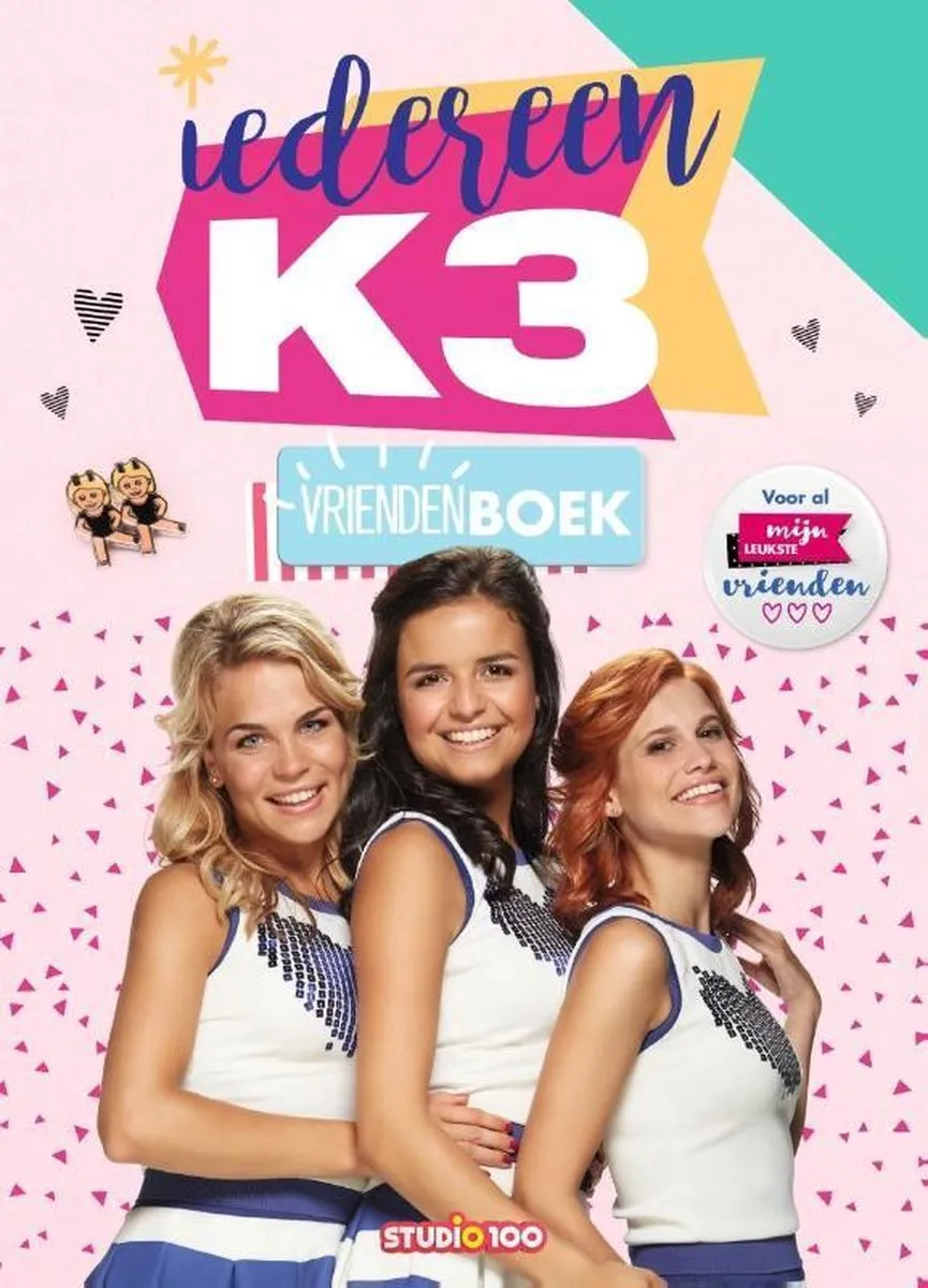 meidengroep K3 vriendenboek speelgoed