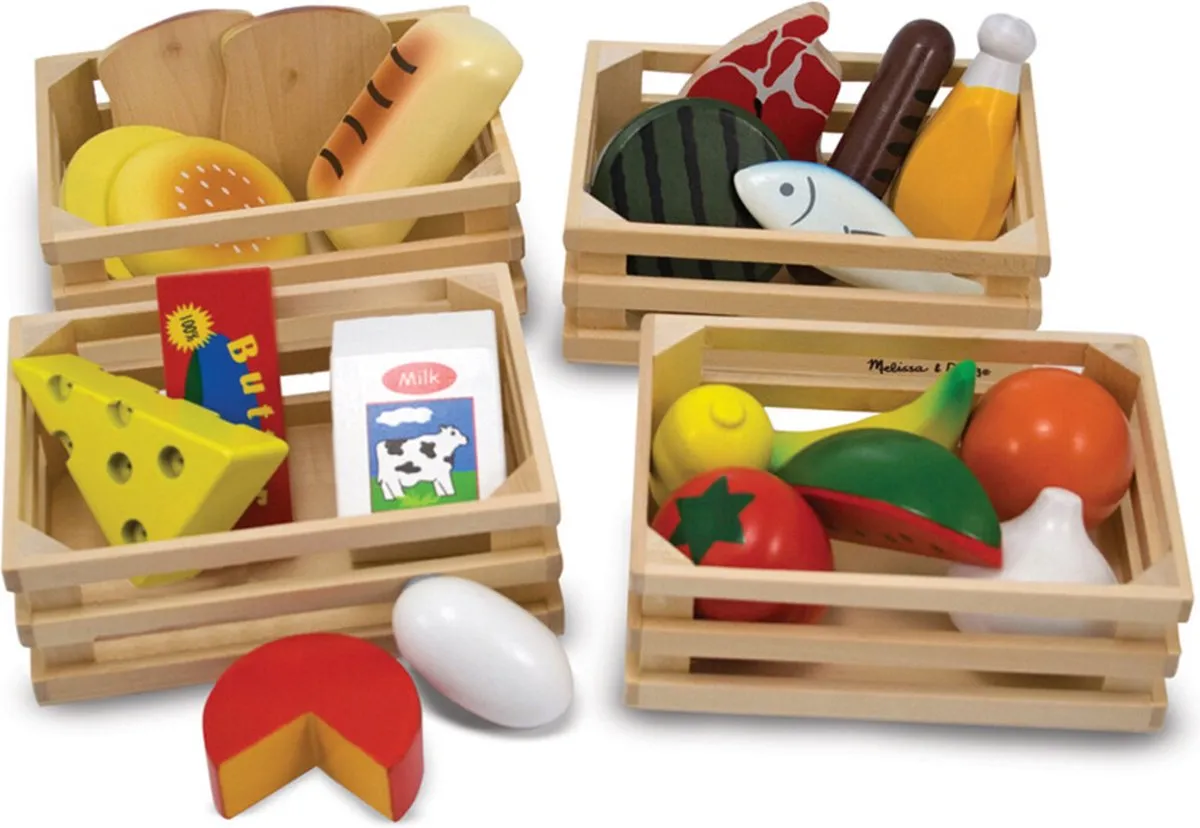 Melissa & Doug - Houten Voedsel speelgoed