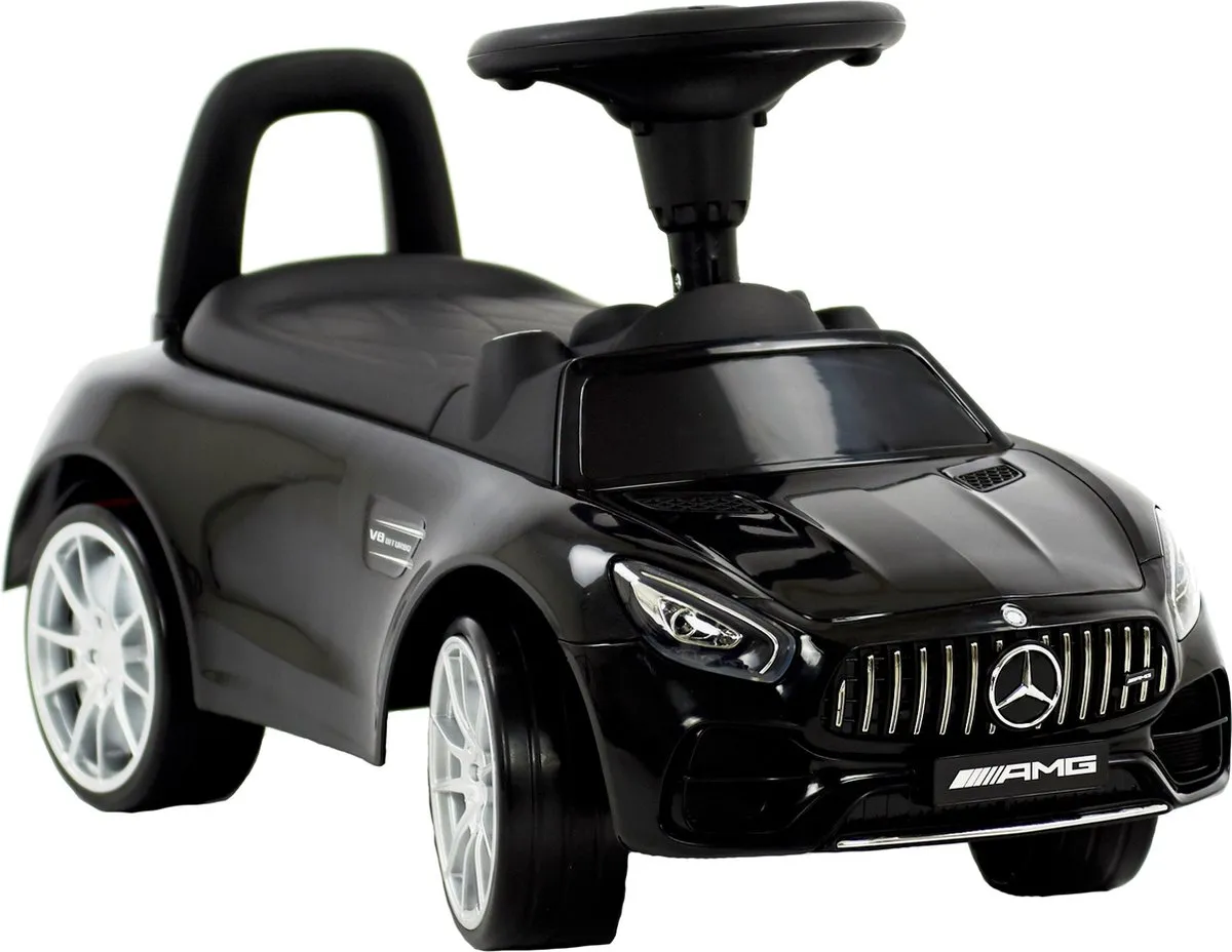 Mercedes GT-AMG Loopauto - Zwart speelgoed