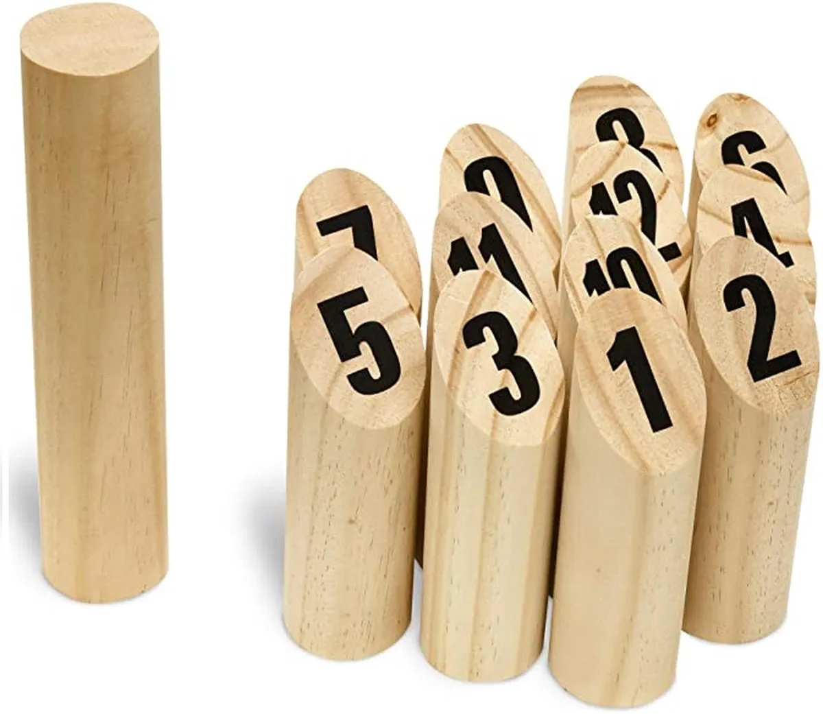 Molkky - Kegelspel - officieel 13-delig houten werpspel speelgoed