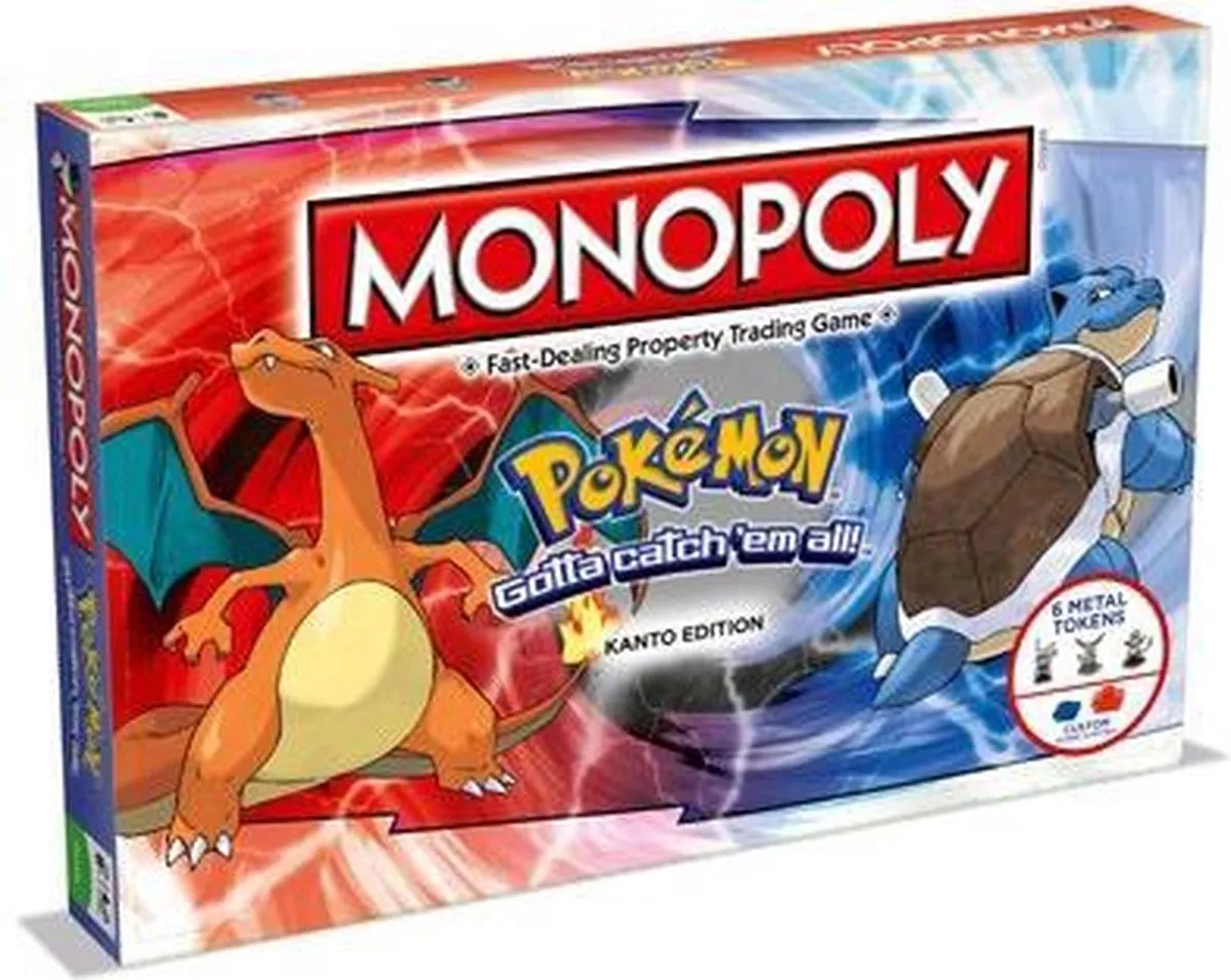 Monopoly Pokémon Kanto Edition - Bordspel speelgoed